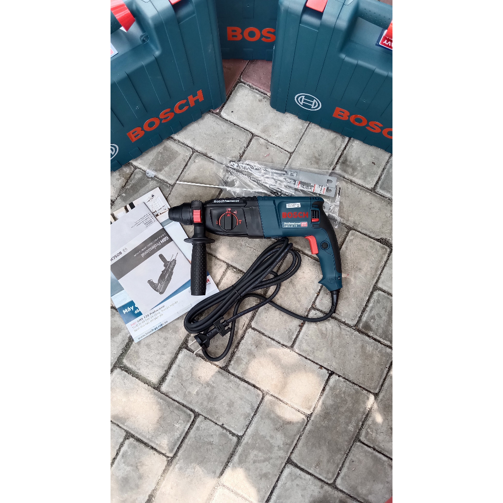 Bor beton Bosch GBH 2-26 DRE bor 3 fungsi bosch GBH 2 26 DRE original