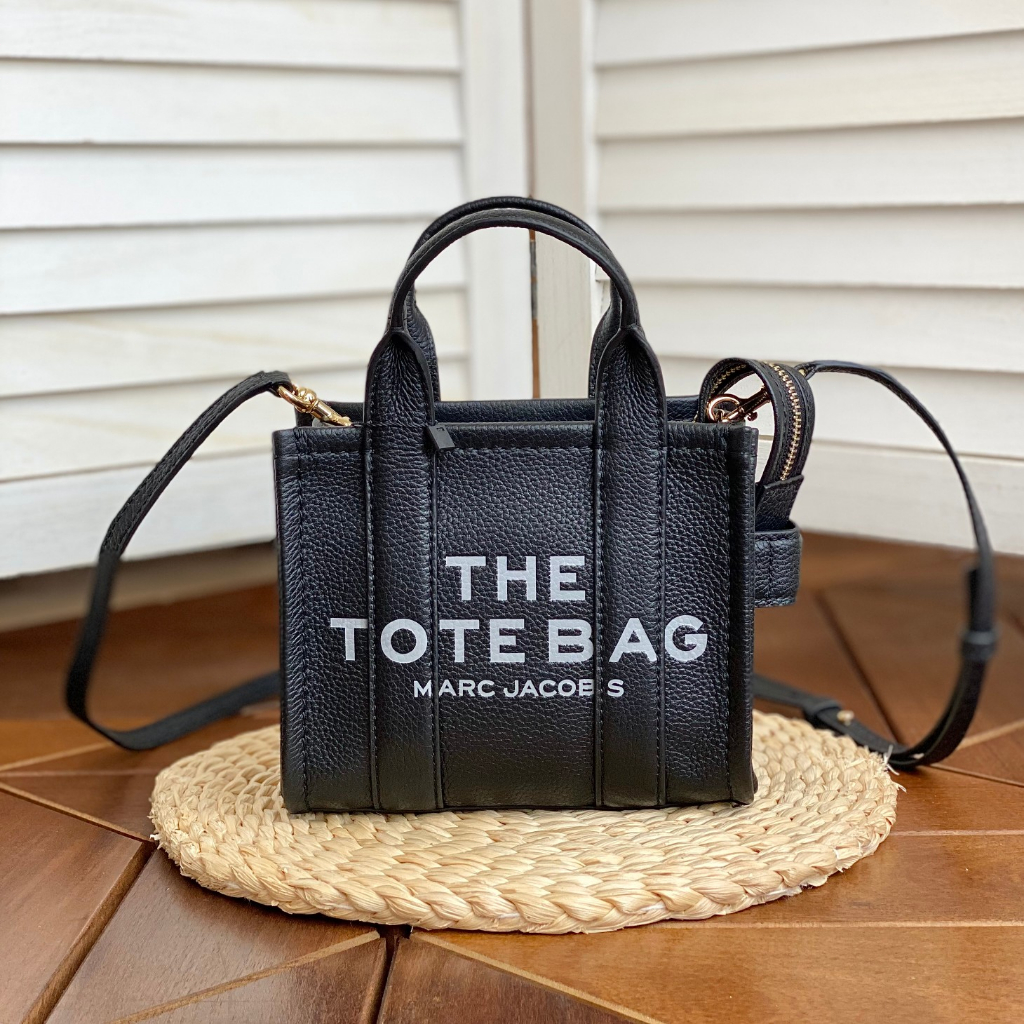 [Instant/Same Day]mini  18cm  m-j  Original  MJ8TTB03   MJ4TTB03   MJ8TTB10  thick canvas material + leather lady shoulder bag cross-body bag tote bag