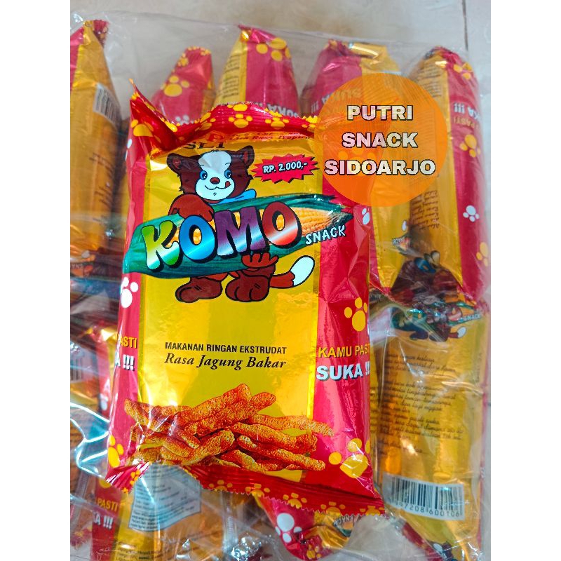 

Snack Komo Jumbo Rasa Jagung Bakar