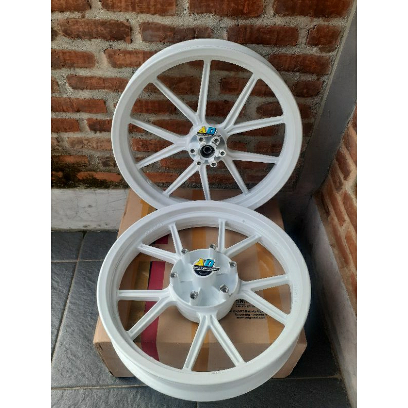 Velg Vrossi Noz Gp Wheel Ninja RR R Ukuran 250&300 set dics depan floating Original