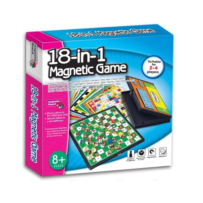 18-in-1 MAGNETIC GAME