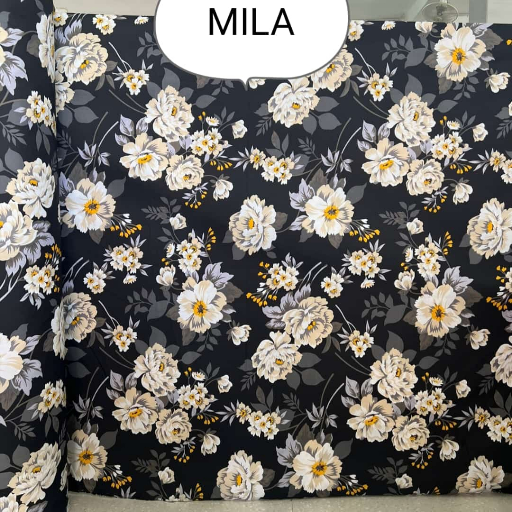 [PART 2] Daun 1/2 meter Kain Katun Disperse Grade A polimikro untuk Sprei Gorden microtex