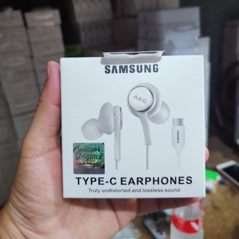 EARPHONE HEADSET HANDSFRE SAMSUNG GALAXY NOTE 10 / NOTE 10  PLUS ORIGINAL AKG-IG955 JACK TYPE C