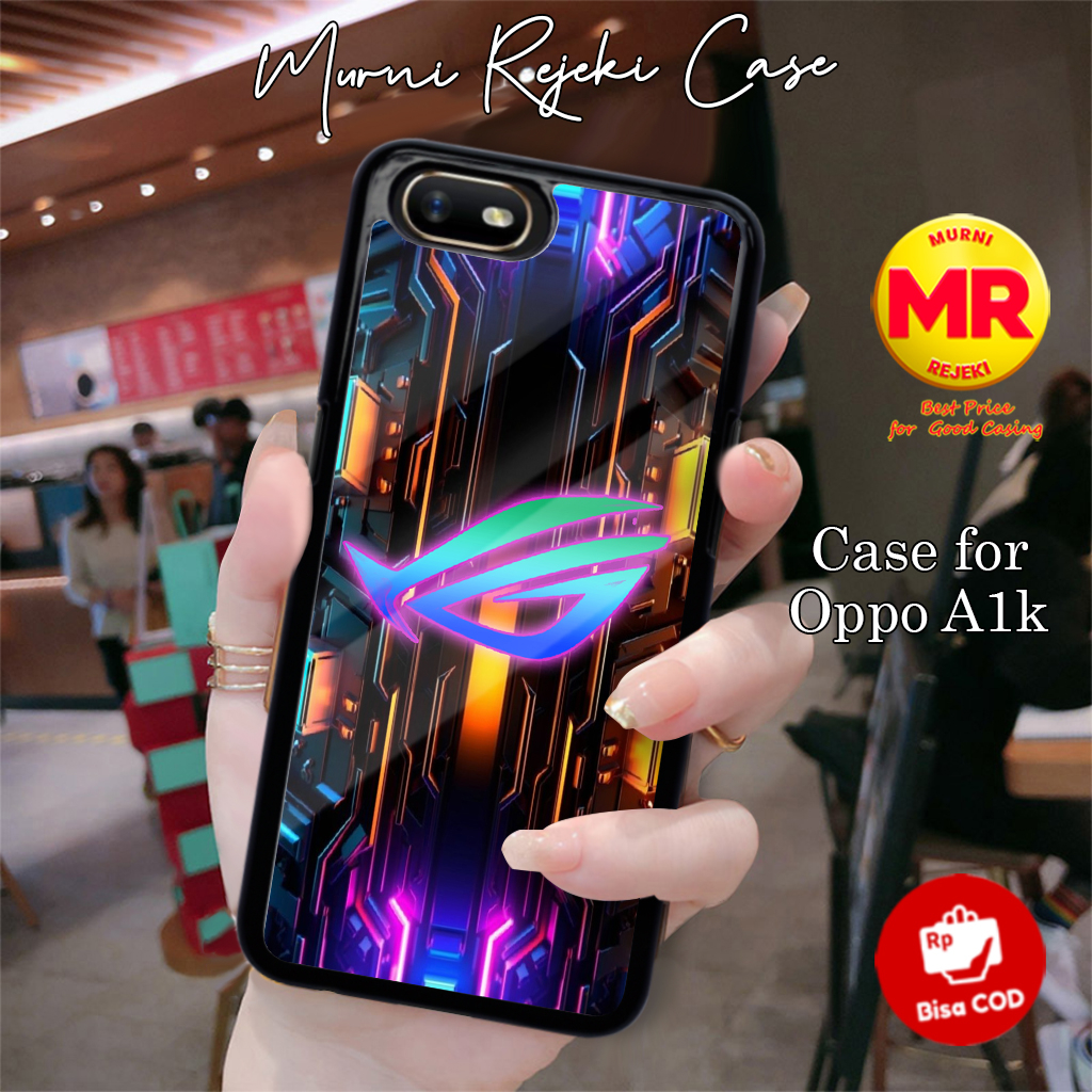 Case Hp Oppo A1k Motif NEW ROG 04 Man Casing Oppo A1k Terbaru Lucu Aesthetic Keren Karakter Termurah