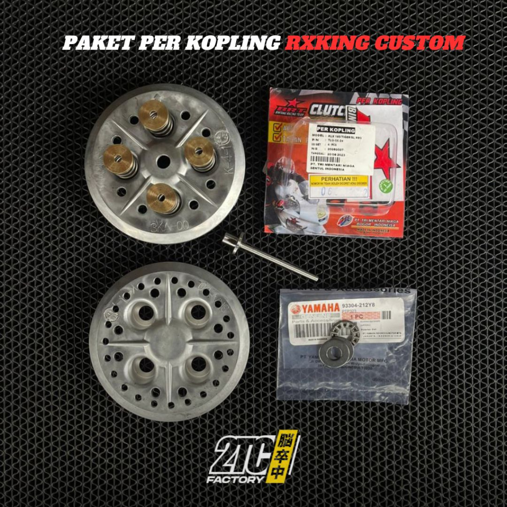 PAKET KOPLING SEMI RX KING LAWAN KAKI 4 RX KING CUSTOM LAWAN KAKI 4 RXKING RACING STUT RXKING CUSTOM