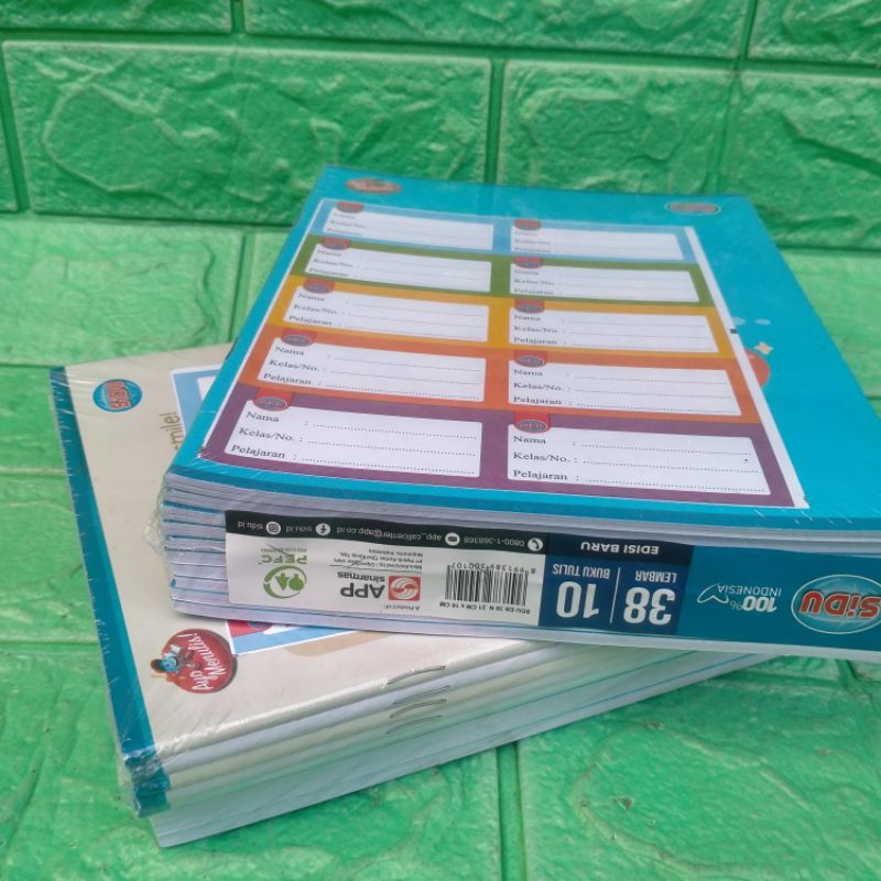 

PROMO Buku Tulis Sidu 1 Pack 10pcs 38Lembar Sinar Dunia