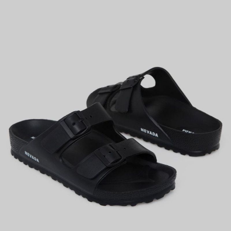 Sandal Pria NEVADA Double Straps Phylon karet Original