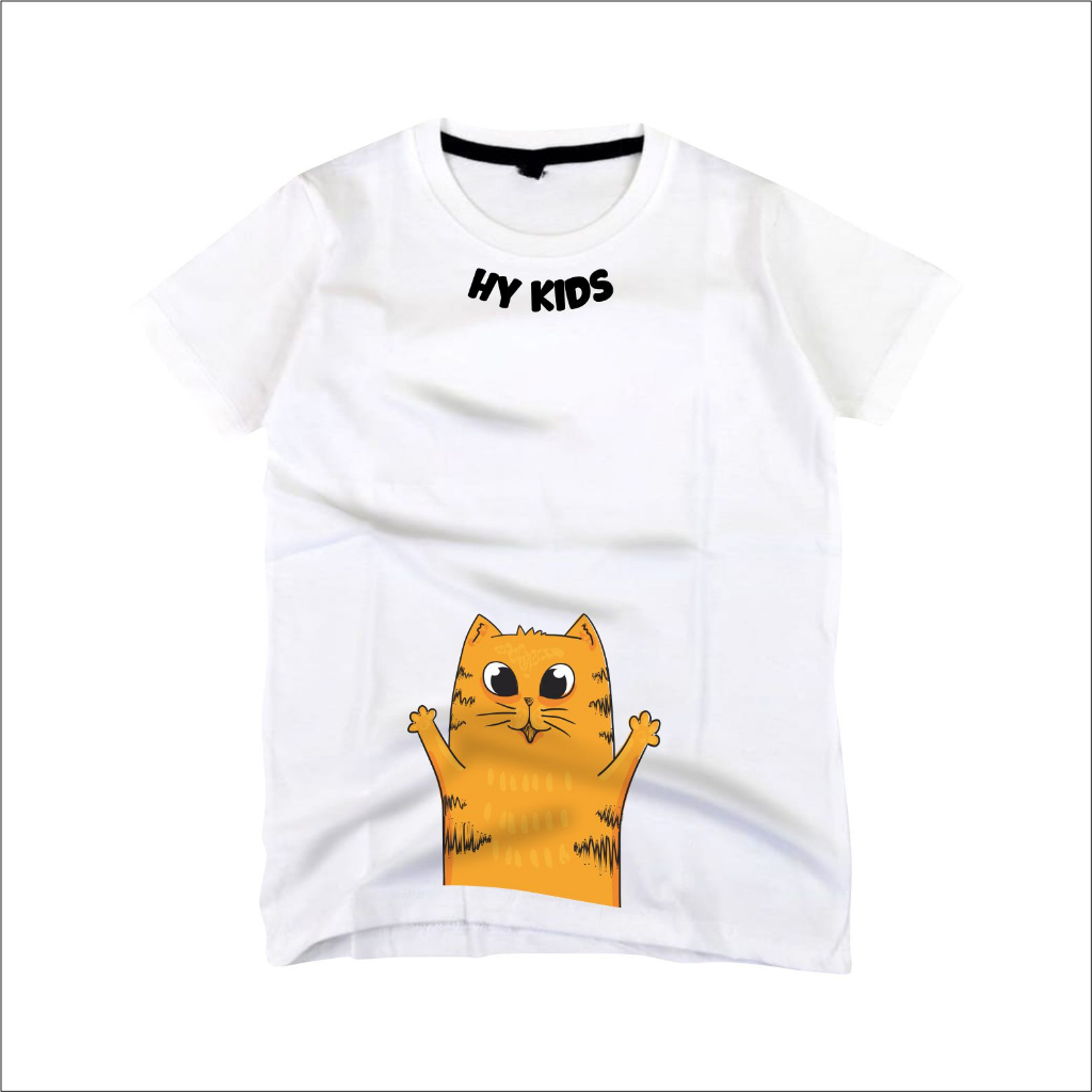 [Bayar di tempat] Kaos Anak Distro Brand Premium / Kaos Anak usia 1-12 tahun Distro