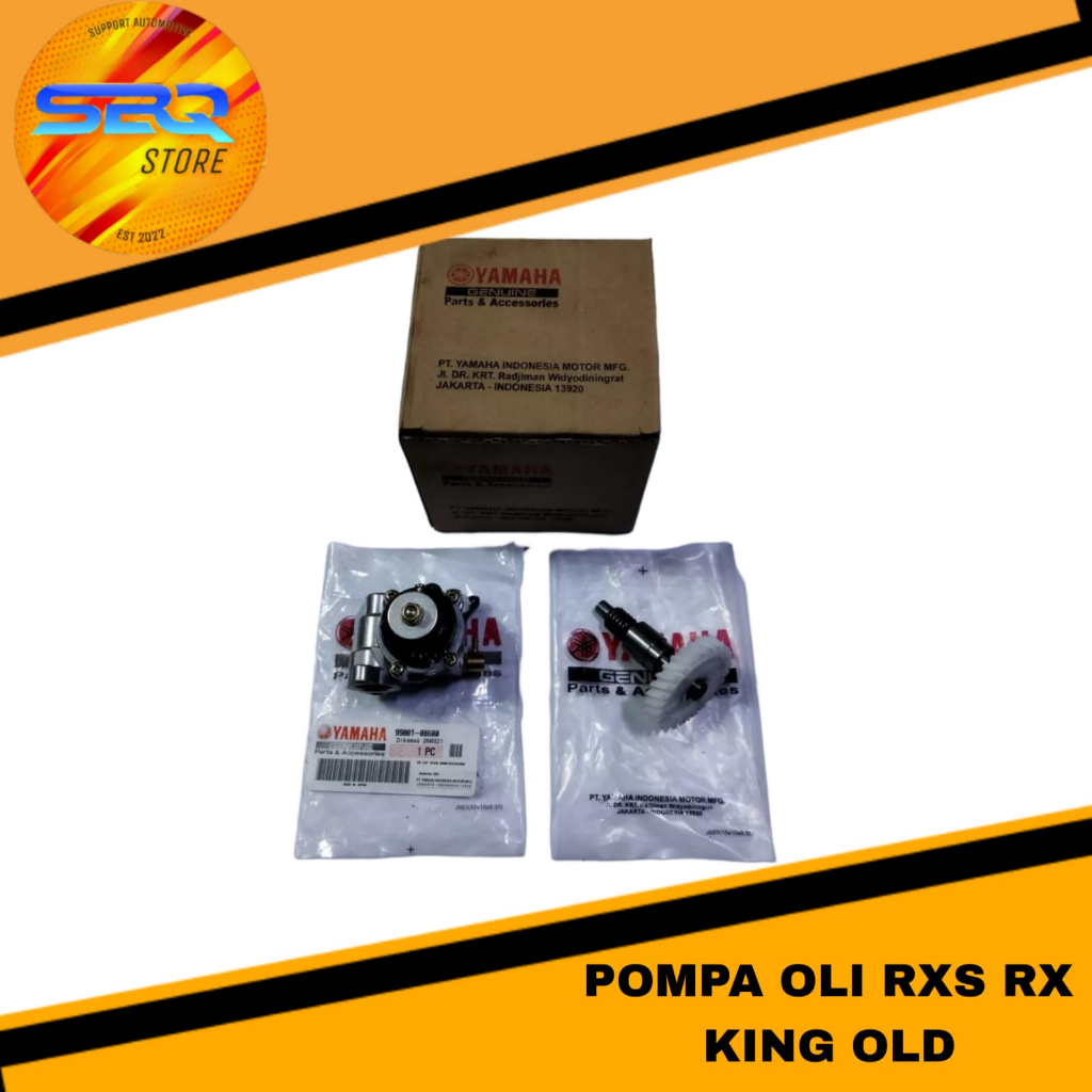 POMPA OLI RXS RXK RX KING LAMA SET ORIGINAL YAMAHA