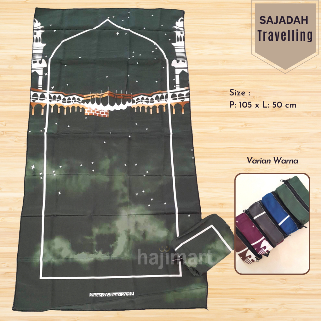 SAJADAH TRAVELLING / SAJADAH TRAVEL/ SOUVENIR TAHLILAN/ SOUVENIR HAJI UMROH