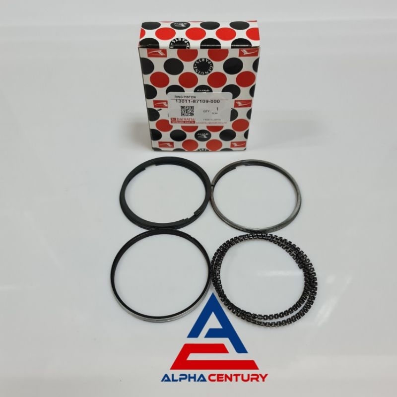 RING PISTON SET TARUNA FEROZA ESPASS S89 S91 ORI GARANSI 1BULAN