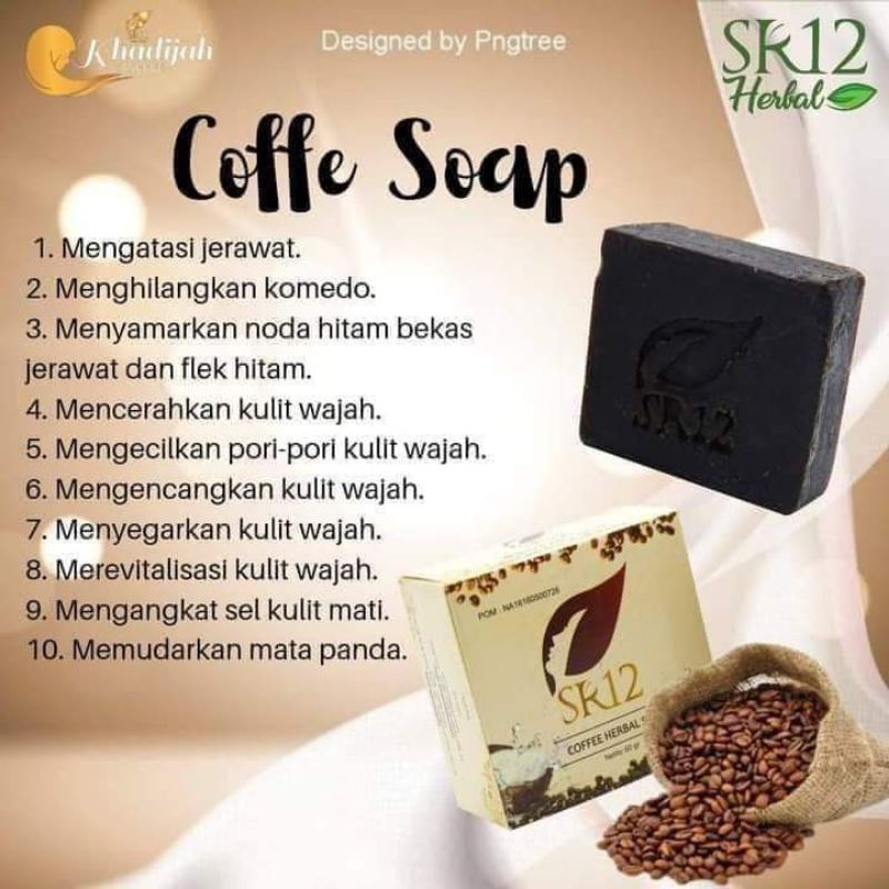 Coffee Soap SR12 Penghilang Flek Hitam