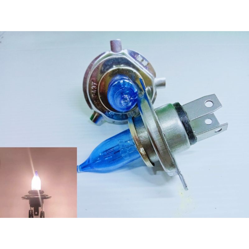 Lampu depan Xenon Lancip H6 H4 motor Beat Mio Supra Grand suprafit bebek/matic/motor sport