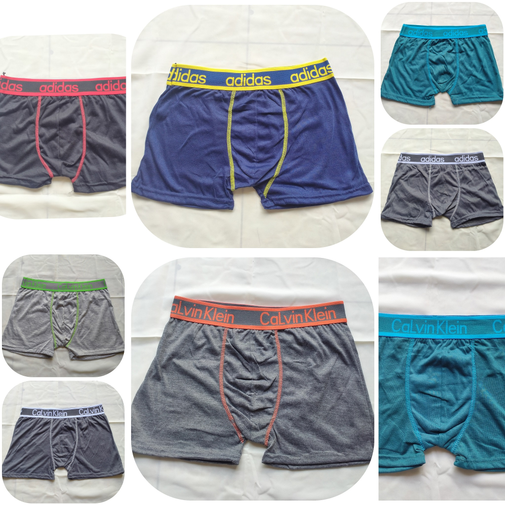 SHORT CELANA DALAM PRIA BOXER IMPORT XL XXL DEWASA BAHAN KATUN COWOK LAKI LAKI DALEMAN SPORT (ISI 1 PCS, BUKAN 1 BOX) BAHAN ADEM