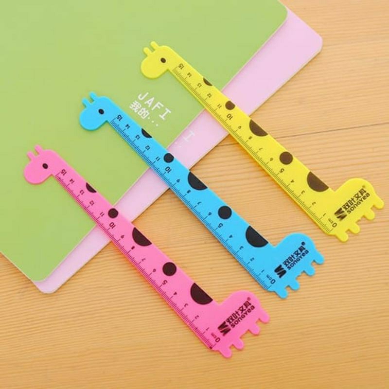 

Penggaris Jerapah (15cm)