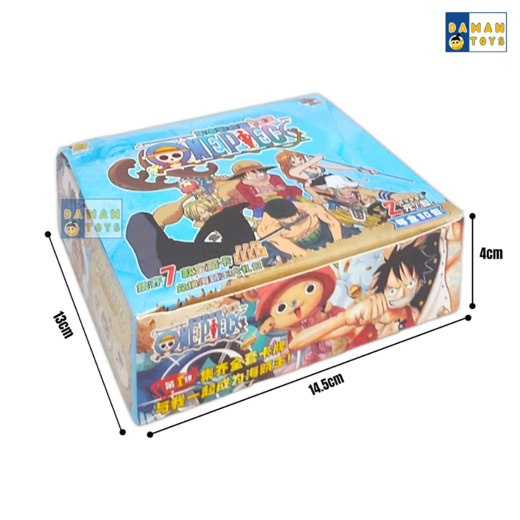 180 Pcs Kartu Anime One Piece 1 Box Grosir Cards 36 Pack