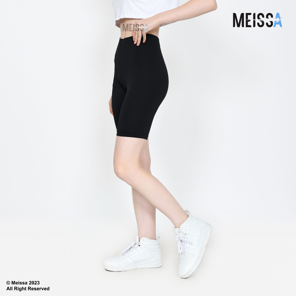 Short Pants Spandex Premium Legging Pendek Wanita Celana Ketat Underware Elastis Meral Adem