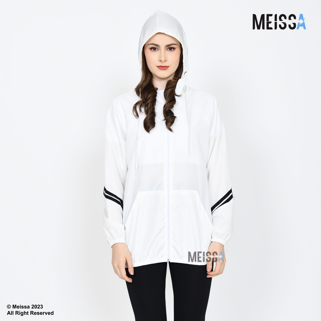 MEISSA Jaket Parasut Premium Olahraga Pria Wanita Jaket Running Jogging