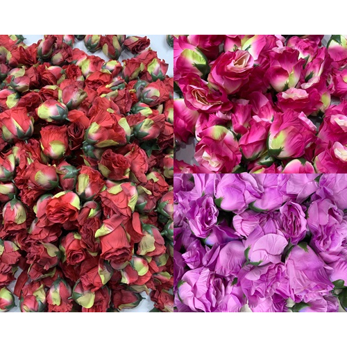 Bunga Kuncup Dekorasi Mawar Kuncup Besar Tropis Kuntuman Tanpa Tangkai