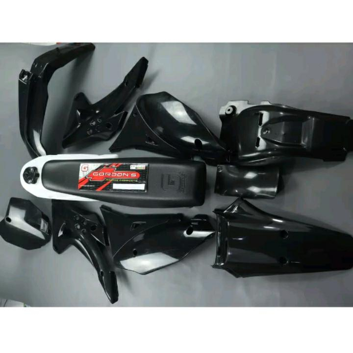 BODY SET KLX 150 MERK GORDON ORIGINAL ( full set plus jok dan tangki)