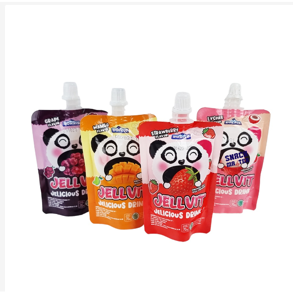 

Donald Jellvit MINI Jelly Drink Minuman Jeli Aneka Rasa Buah - Netto 70 mL