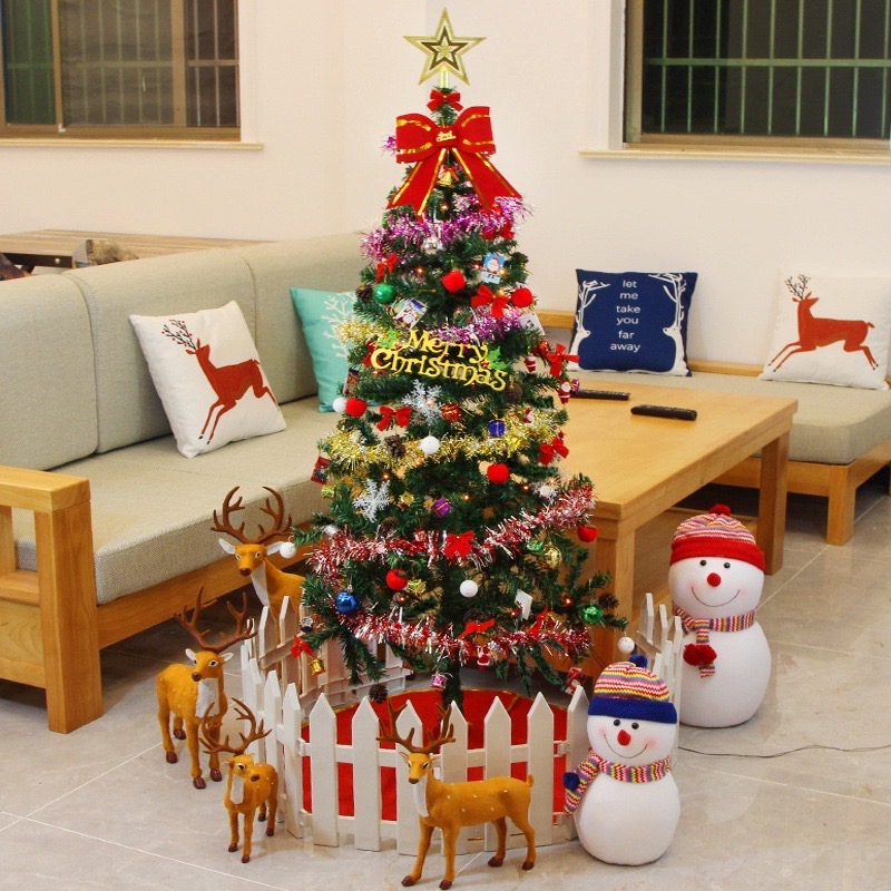 Aksesoris Hiasan Gantungan Pohon Natal | Ornamen Lonceng Santa Claus Salju Dekorasi Merry Christmass