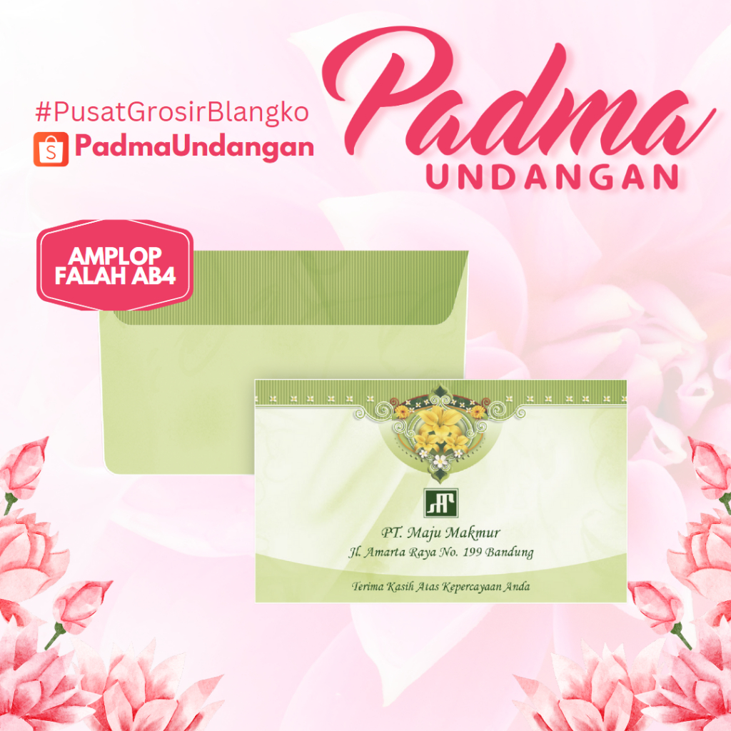 

Amplop Falah AB-4 | PadmaUndangan