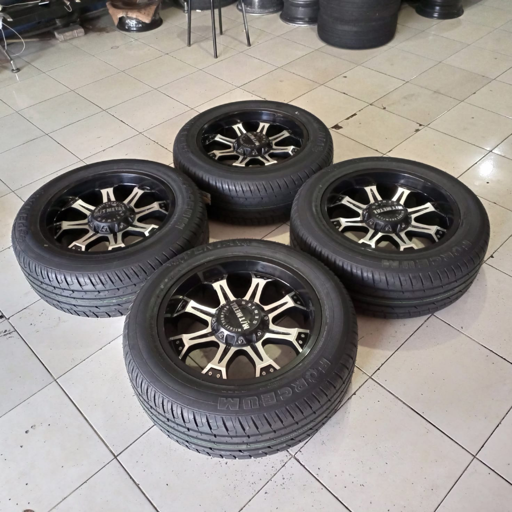 Velg Mobil Hilux Ranger Pajero Ring 20 Velg Secon Ban 275 55 R20 Forceum Ban Baru