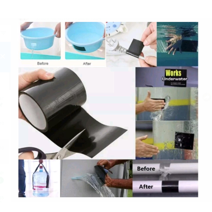 Flex Tape Isolasi Lakban Multifungsi Super Kuat Water Proof Anti Bocor