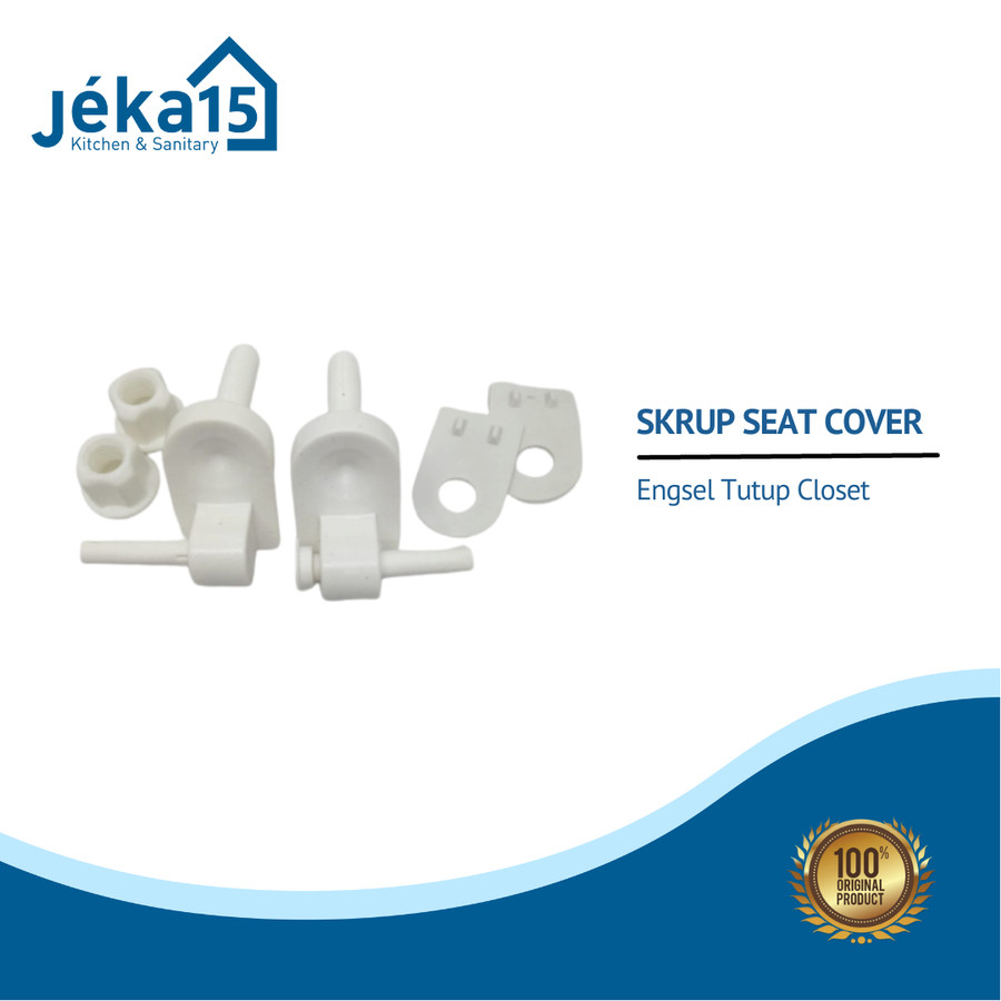 SKRUP SEAT COVER/BAUT TUTUP MODEL TOTO/ENGSEL TUTUP KLOSET