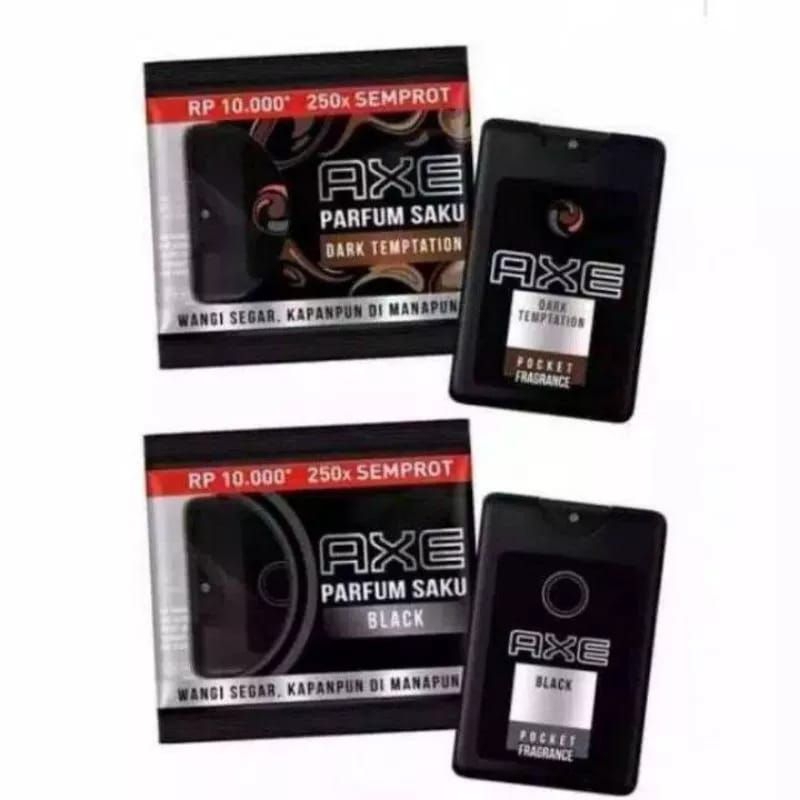 Parfum Saku AXE Pocket Black&amp;Dark Temtation Murah