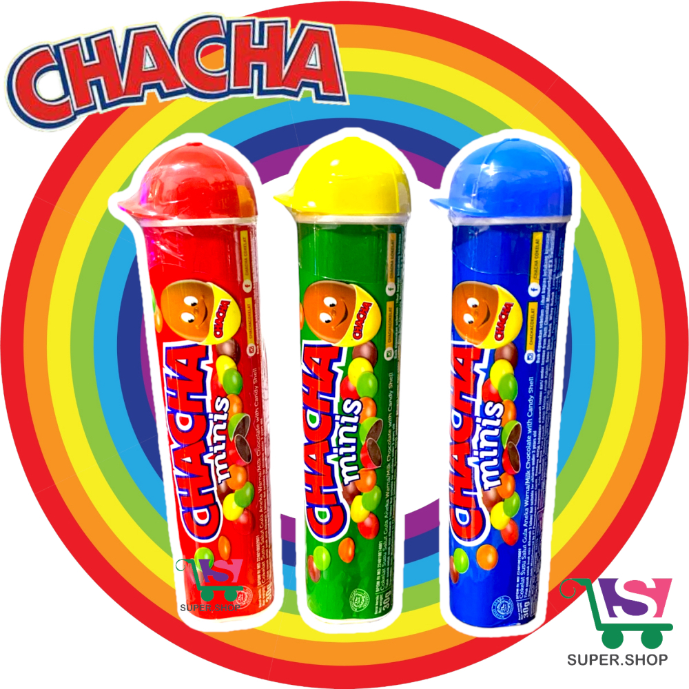 Delfi Cokelat Cha Cha Minis Tube / Chacha Mini