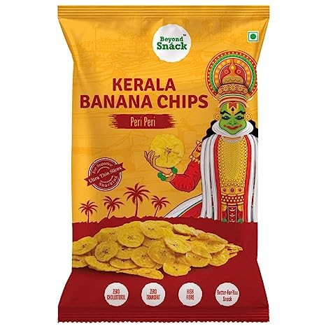 

Keripik Pisang / KERELA BANANA CHIPS PERI PERI 150GM
