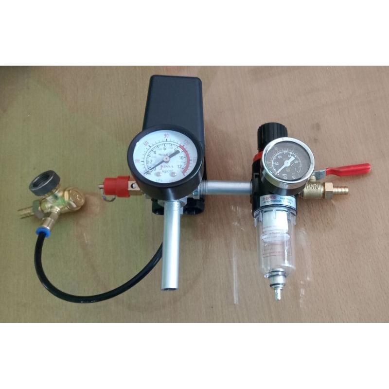 OTOMATIS FULLSET RAKIT KOMPRESOR +FILTER REGULATOR