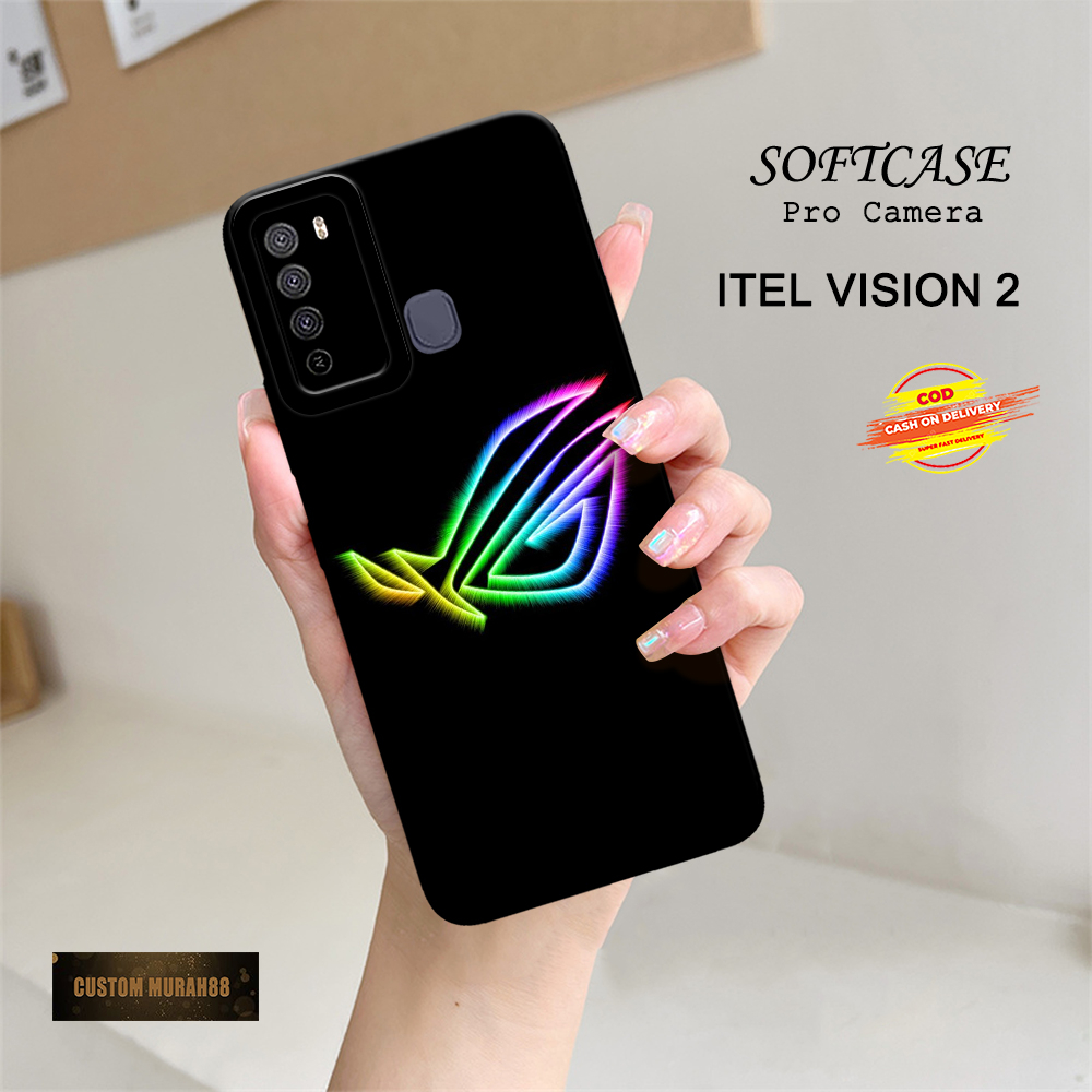 Case Itel Vision 2 Terbaru - Fashion Case GAMING - Casing Hp Itel Vision 2 - Soft Case Hp Itel Visio