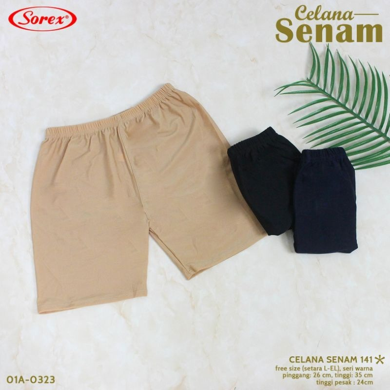 CD Sorex Basic Hotpants Super Soft | Celana Senam Sorex (Cocok Untuk Daleman) CD 1261 1262 141