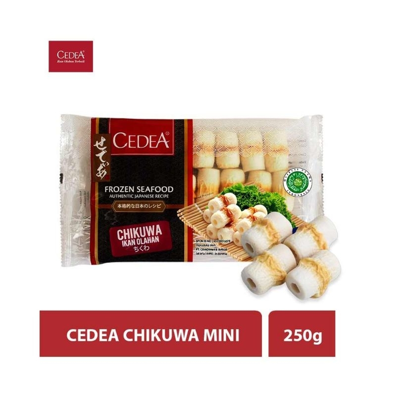 

Cedea Chikuwa Mini | Berat Bersih 250gr