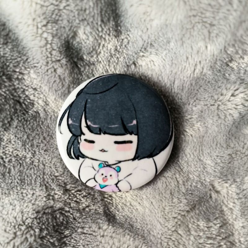 Suga Chibi Doll Pin BTS