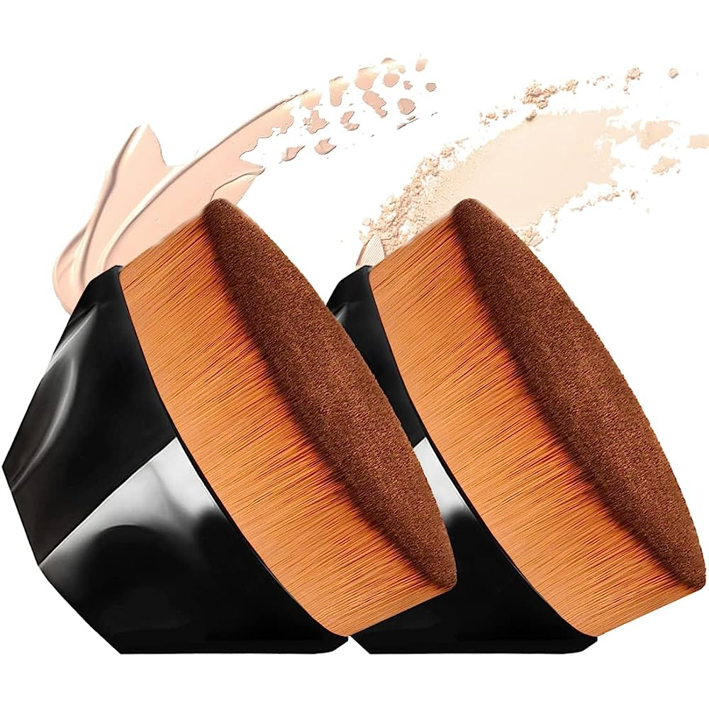 ✿ELYSABETHME✿ Brush bedak perata foundation makeup lembut korea