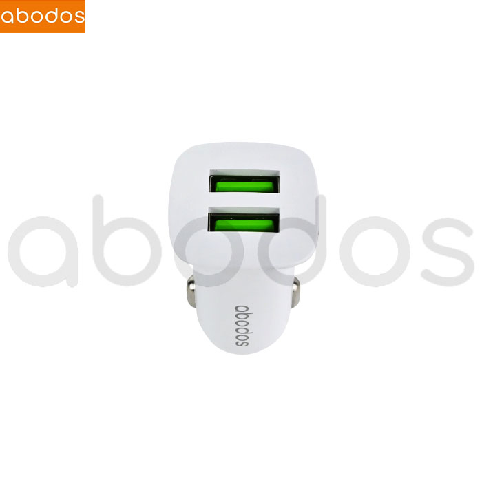 Abodos Car Converter Charger Dual Port USB Pengisian Cepat