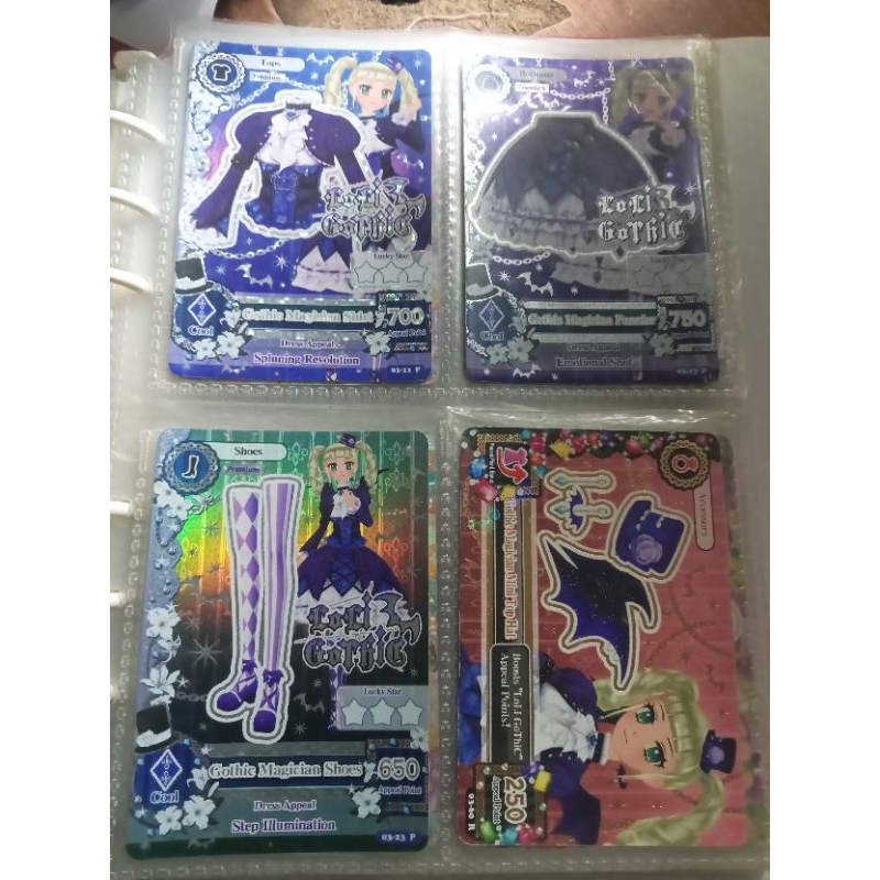 BOOKED Aikatsu premium gothic magician coord