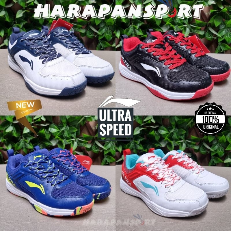 SEPATU BADMINTON LINING ULTRA SPEED ORIGINAL 100%