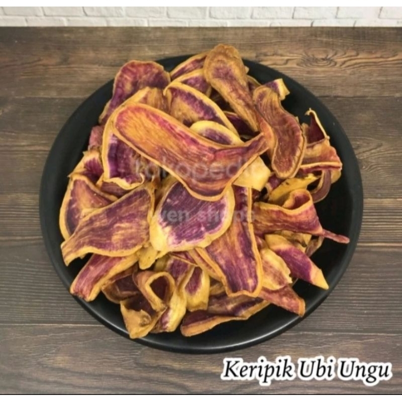 

Keripik Ubi Ungu 200Grm / Keripik Ubi Rambat / Renyah / Gurih