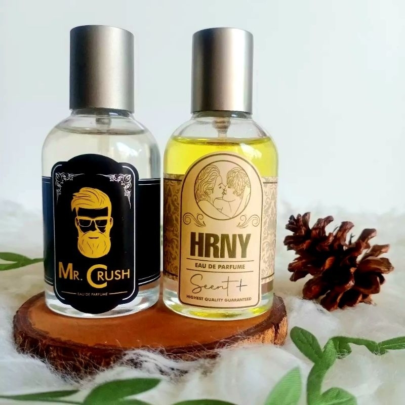 BELI 1 DAPAT 4 PARFUM MR CRUSH HRNY STAYCATION PAKET HEMAT PARFUM PRIA