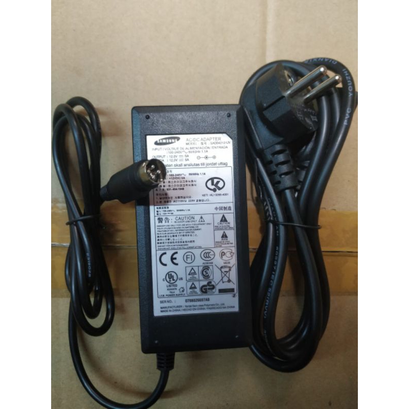 adaptor 5a 12v Samsung 4pin