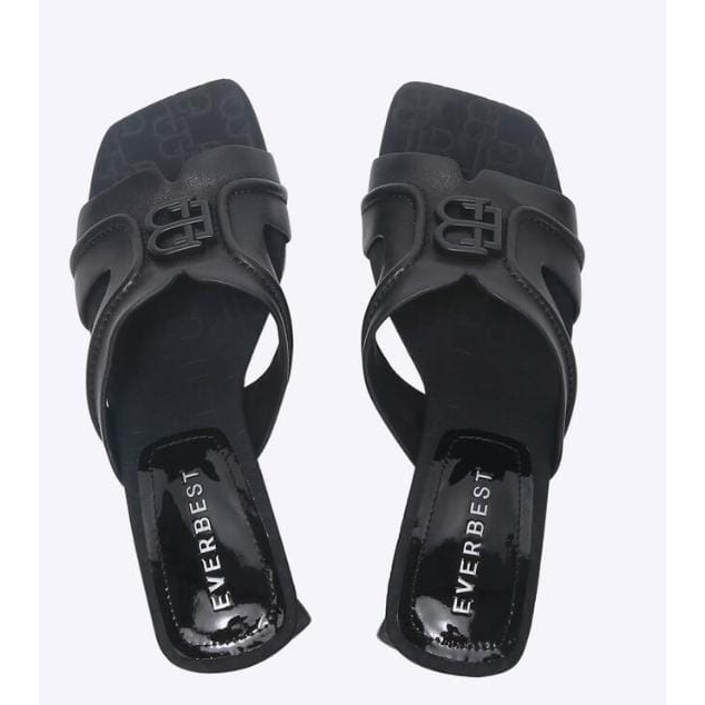 Everbest Tonie Sandal Wanita Black Tan