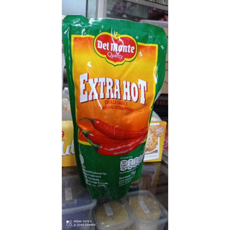

Termurah!! Delmonte Extra Hot/saus sambal kemasan 1kg