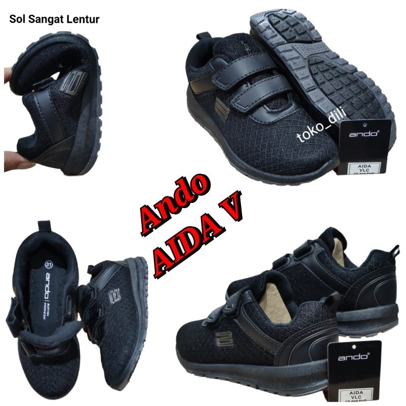 Sepatu Ando Anak  size:29/32 DI JAMIN ORIGINAL