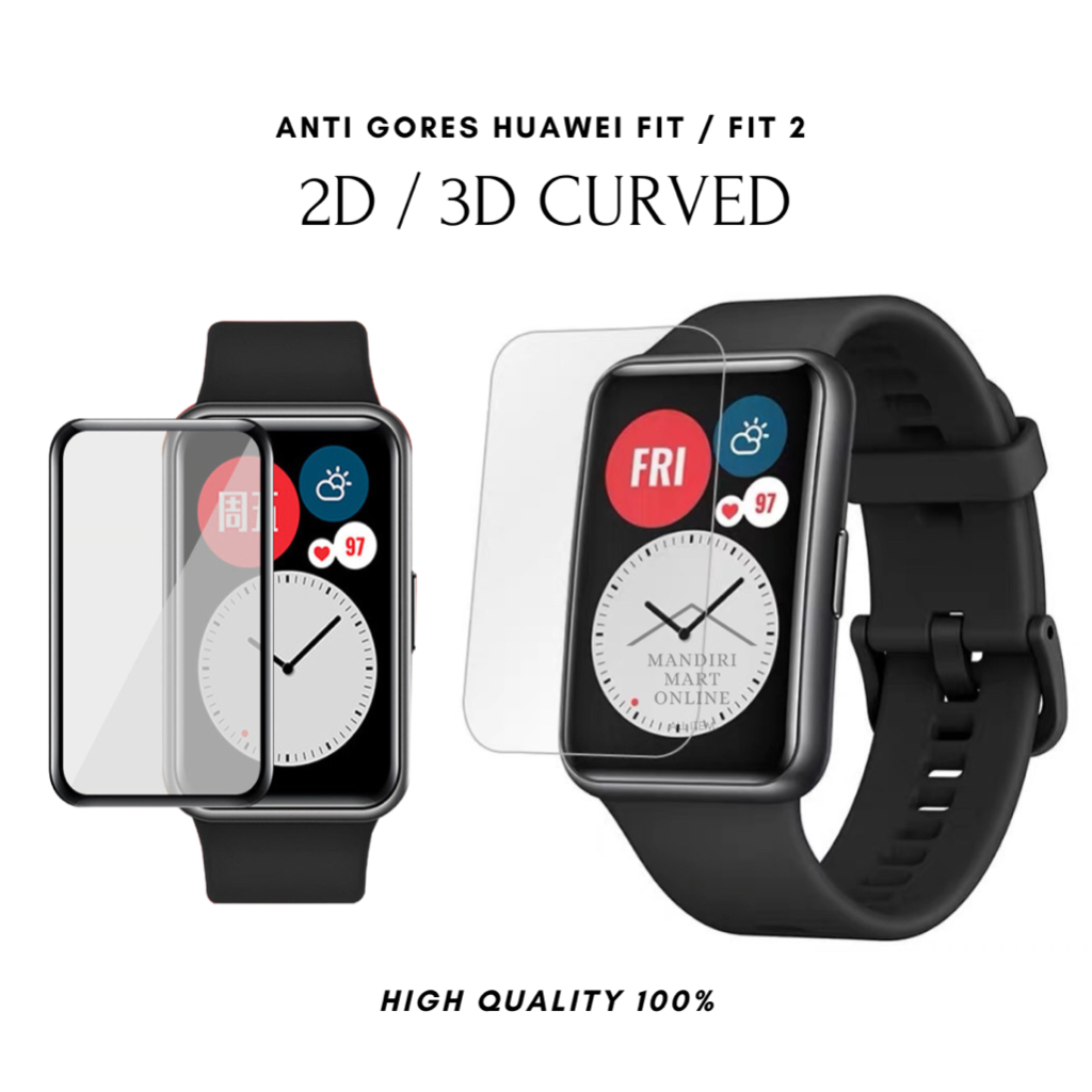 Anti Gores Huawei Fit / Fit 2 3D / 2D Screen Protector Huawei Band 8 Screen Guard Huawei FIT 2