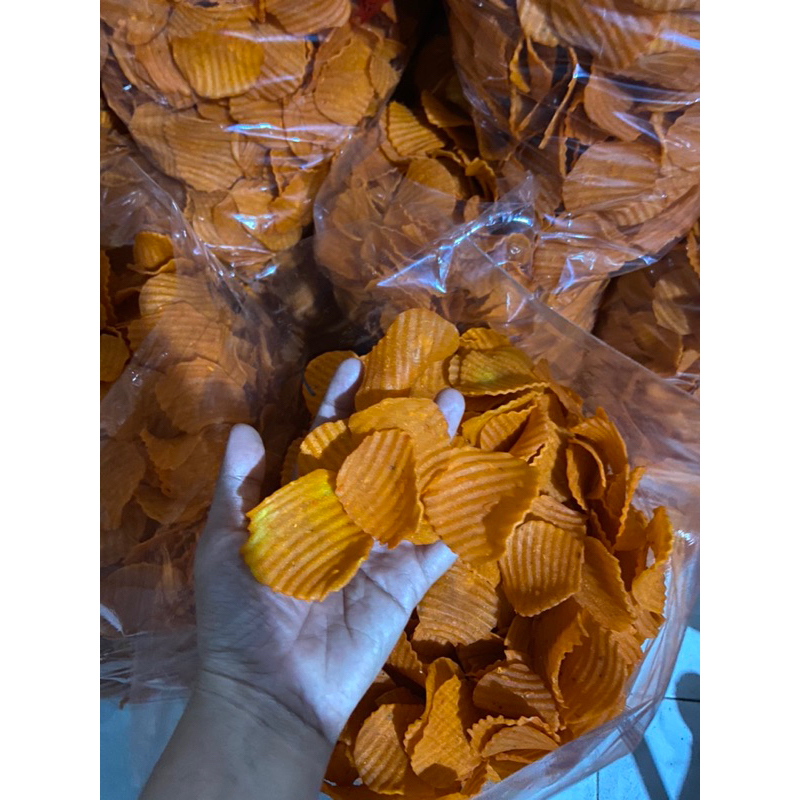 

KERUPUK SEBLAK MENTAH / KRUPUK KERING / KERIPIK KERUPUK SLONDOK PUYUR POCO-POCO 5 Kg